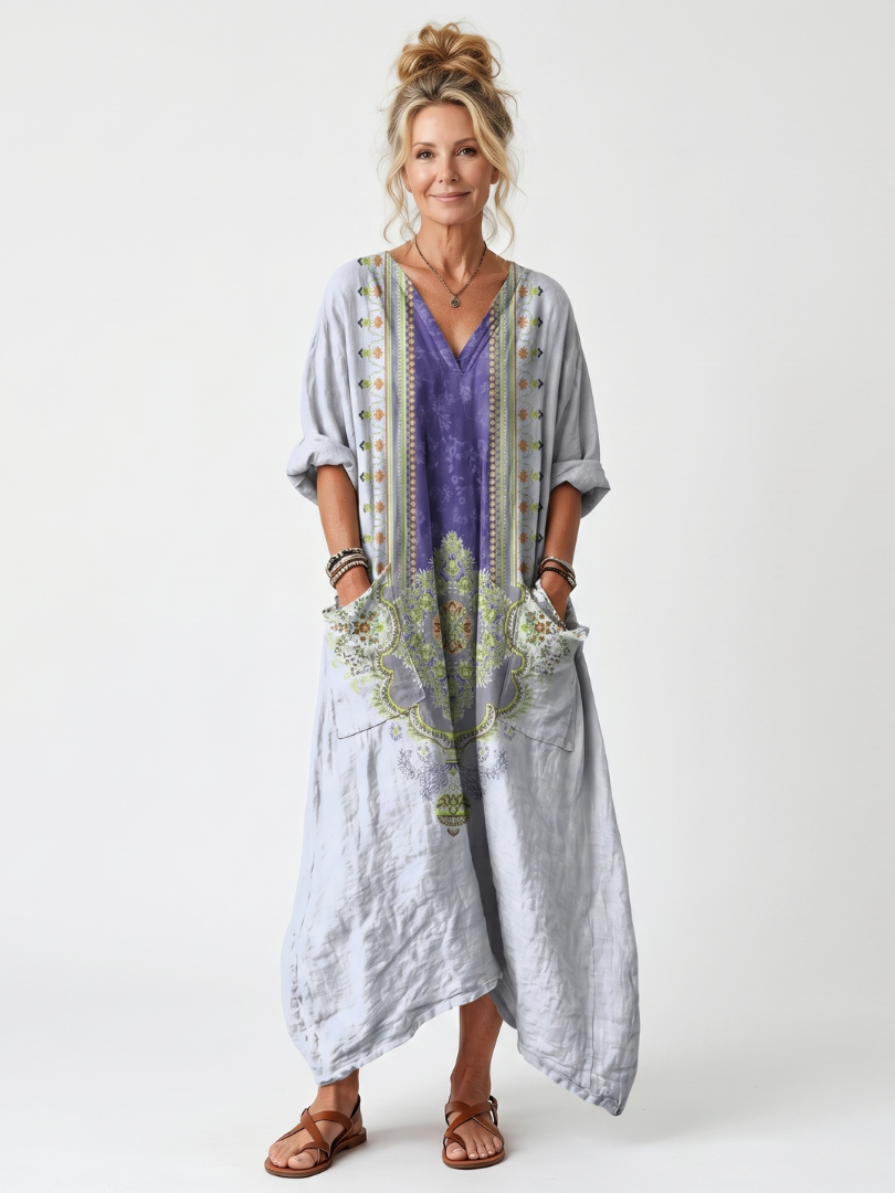 embroidered panel dress Out like That Floral Embroidered Panel Midi Dress Extended 3XL