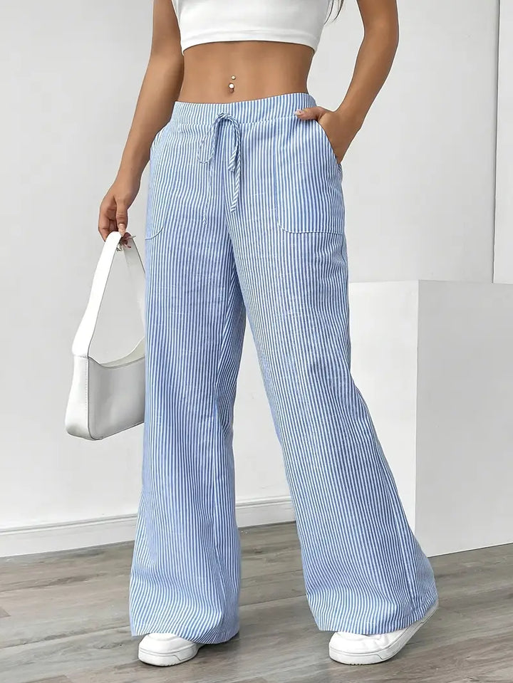 Malina | Stylish Casual Drawstring Trousers