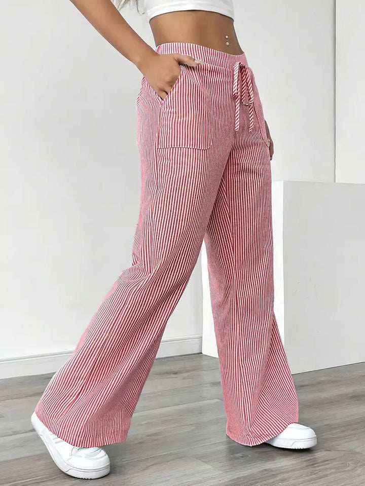 Halina | Stylish Casual Drawstring Trousers