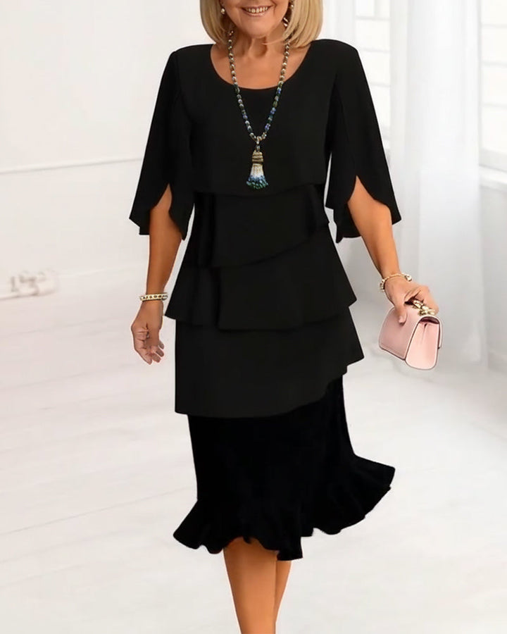 Melody™ | Refined Elegant Ruffle Dress