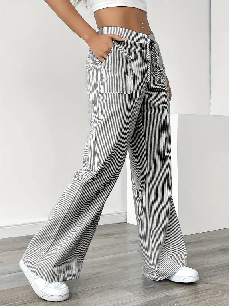 Malina | Stylish Casual Drawstring Trousers