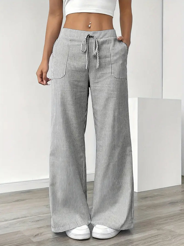Malina | Stylish Casual Drawstring Trousers