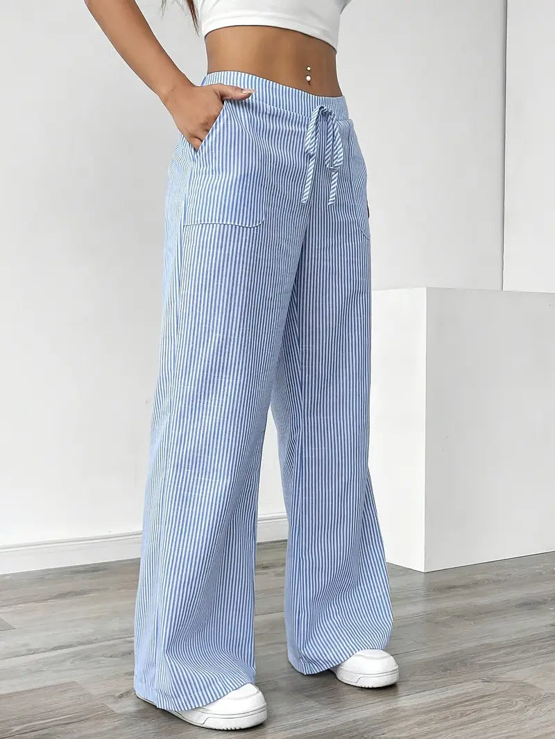 Malina | Stylish Casual Drawstring Trousers