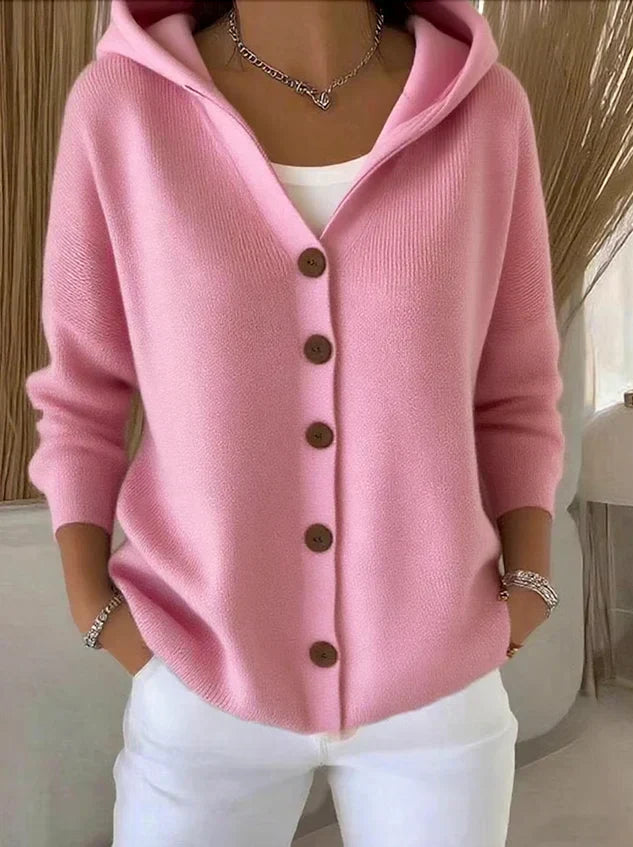 Claire™ | Hooded Knit Cardigan