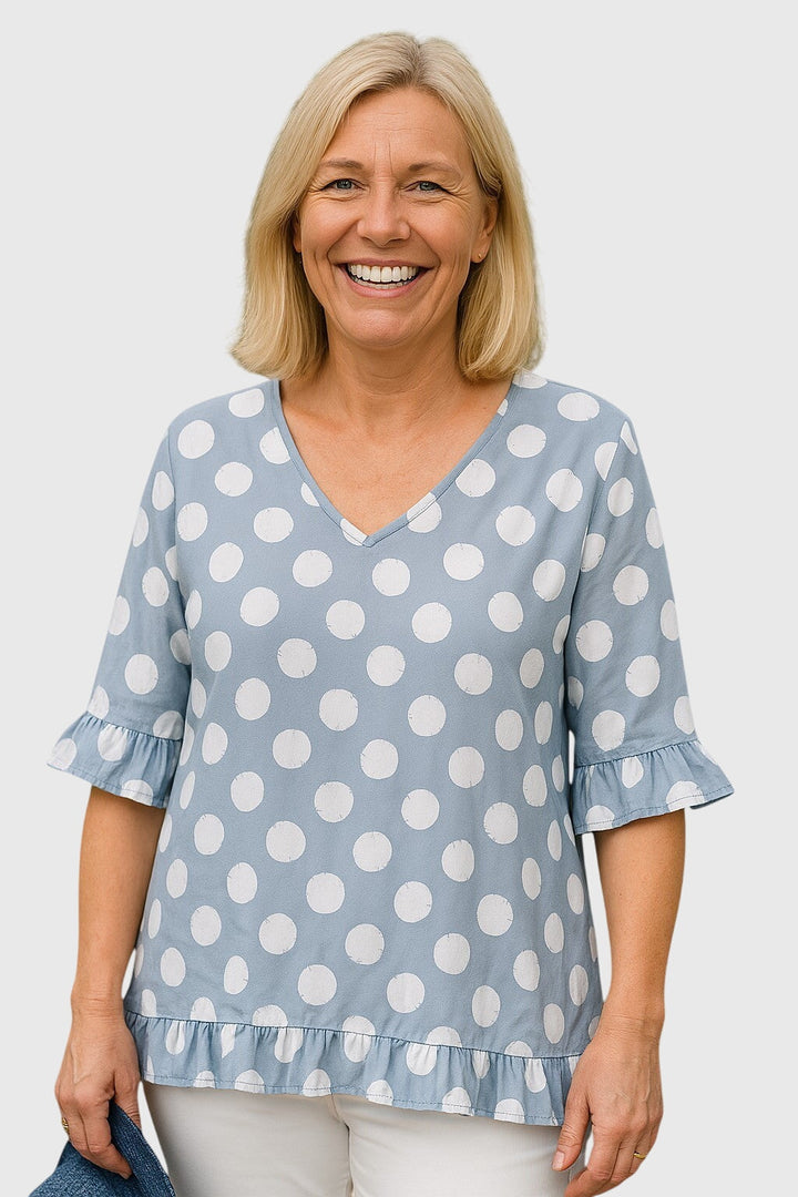 Eira™ | Blouse - Blue