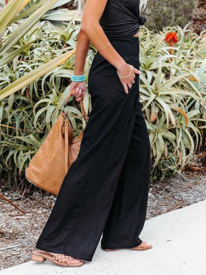 Riley – REMI WIDE-LEG LINEN TROUSERS