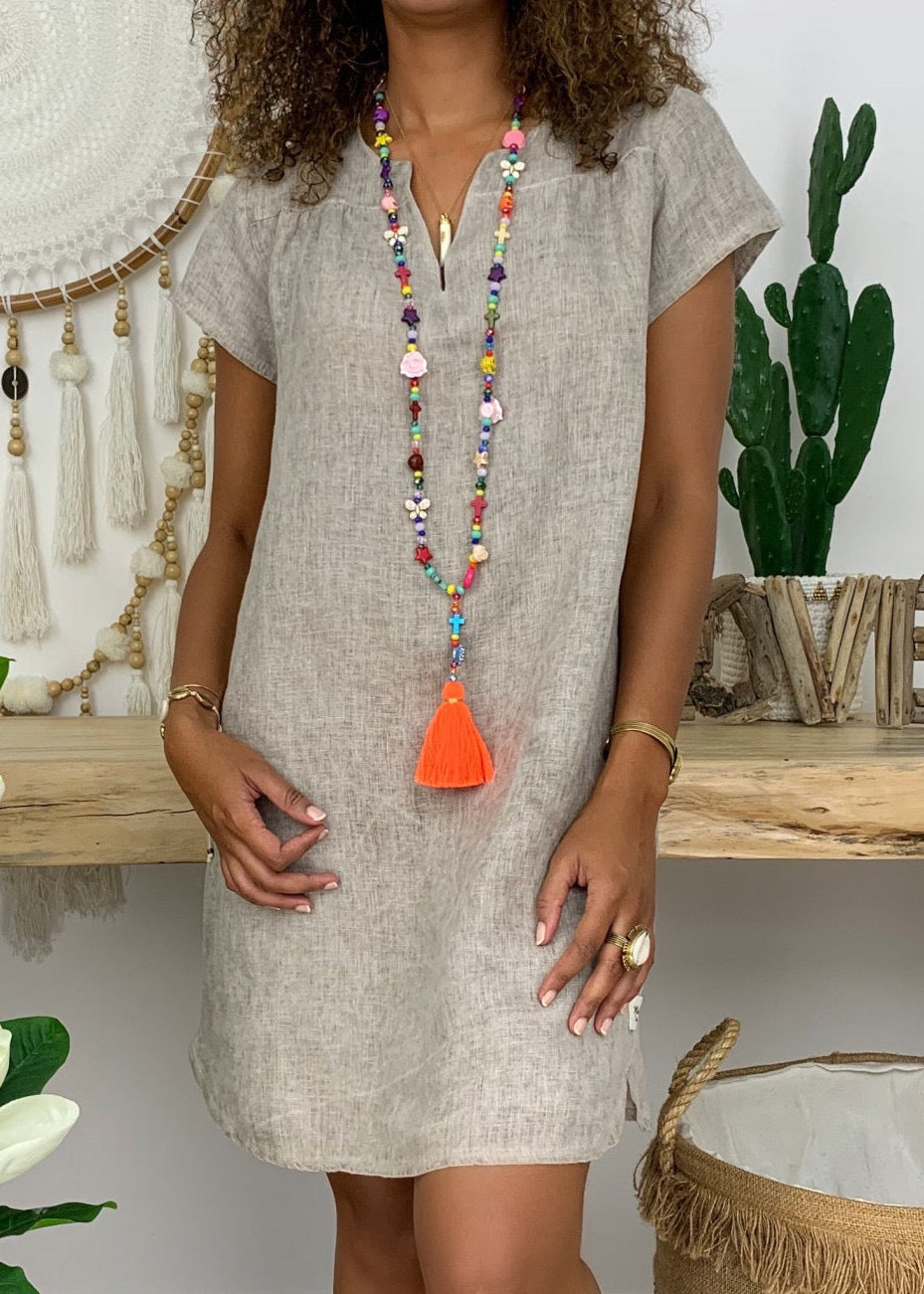 Liora | Linen Dress