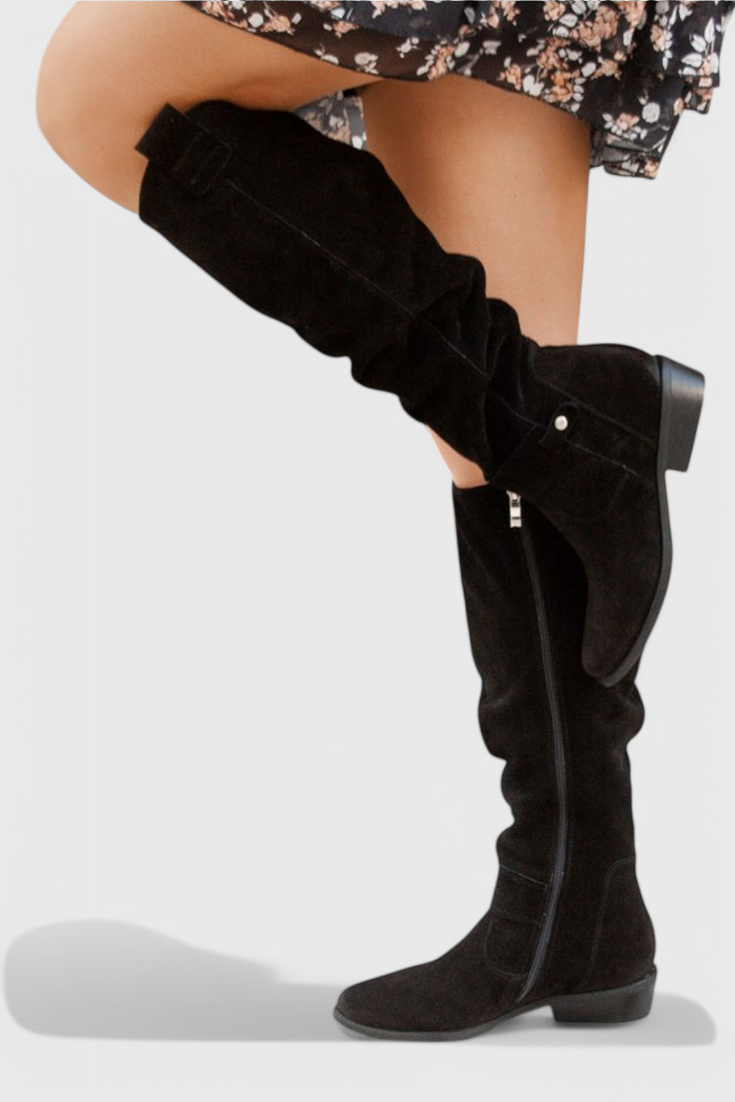 Celine Retro-Inspired High Boots