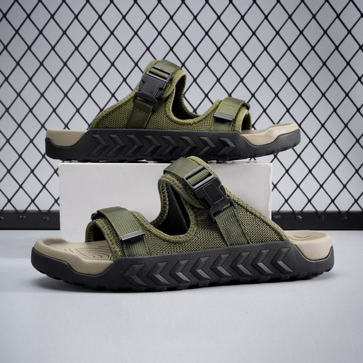 SerenaWalk | Mesh Comfort Slides — Step Easy, Feel Supported