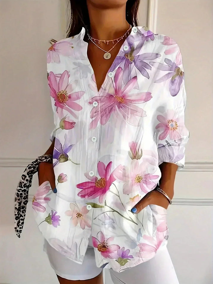 Sadie | Colourful Pattern Blouse