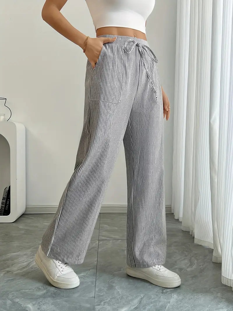 Malina | Stylish Casual Drawstring Trousers