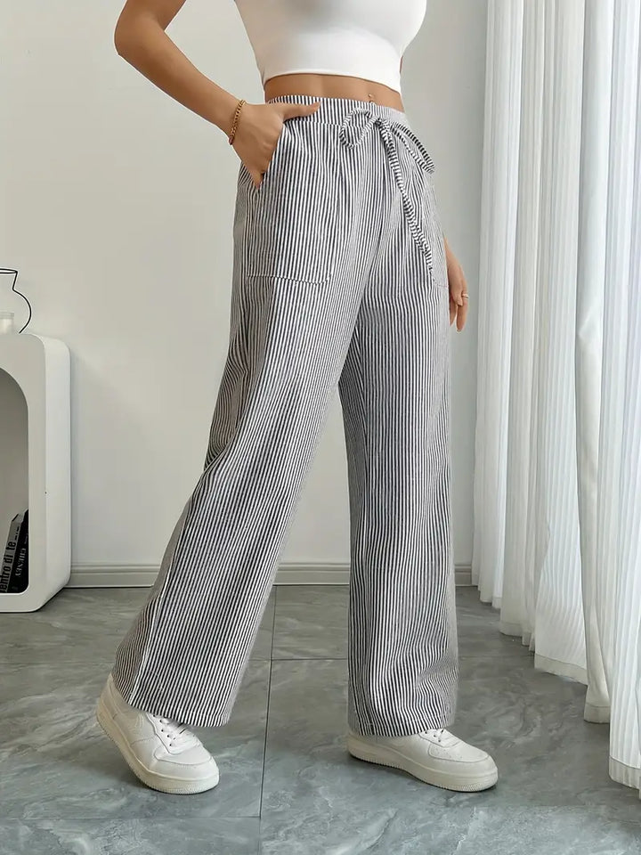 Malina | Stylish Casual Drawstring Trousers