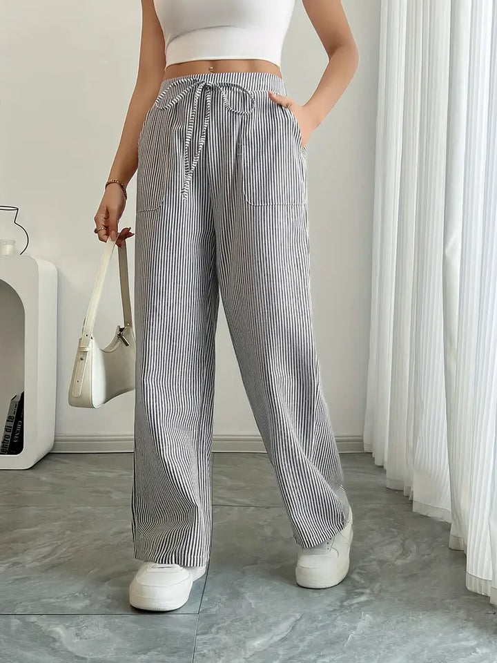 Malina | Stylish Casual Drawstring Trousers