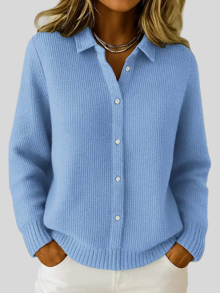 Fiora™ | Cozy Long Sleeve Cardigan