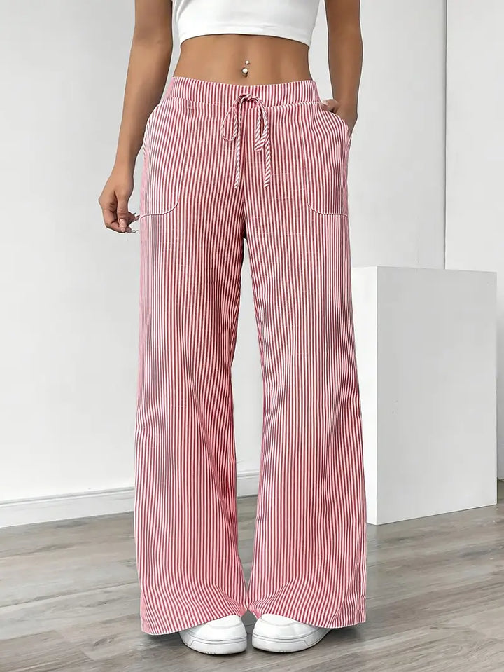 Halina | Stylish Casual Drawstring Trousers